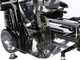 BERKEL B2 schwarz - Aufschnittmaschine mit Schwungrad- mit Sockel - Messer 265 mm aus verchromtem Stahl
