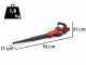 Einhell GE-UB 18/250 Li E - Akku-Laubbl&auml;ser - 18V/4,0Ah