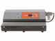 Professionelles Vakuumierger&auml;t Euro 380 Edelstahl - Schwei&szlig;balken 36.5 cm 
