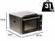 Resto Italia Hooven 342 Manuell - Pizzaofen - Manuelle Temperaturkontrolle