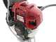 Blue Bird GX50 - Benzinbetriebene Motorsense + Hakensch&uuml;ttler , 180 cm, Honda-Rucksackmotor- Olivenr&uuml;ttler