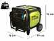 Pramac P7500I - Schallged&auml;mpfter Stromerzeuger auf R&auml;dern mit Inverter 7 kW - Dauerbetrieb 6,5 kW Einphasig 230 V