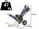 BullMach Hercules 50 L - Benzin-H&auml;cksler  - Motor Loncin H200 196ccm