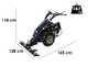 BullMach Chimera 400 - Mehrzweckger&auml;t Balkenm&auml;her - Diesel-Motor 418ccm