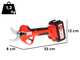 Sbaraglia Tecno Smart 37 - Akku-Baumschere - 21V/5.2Ah