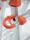 Gierre Peppina AL010DS - 2x6 Stufen, 2,71 m - Teleskopleiter aus Aluminium