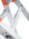 Gierre Peppina AL010DS - 2x6 Stufen, 2,71 m - Teleskopleiter aus Aluminium