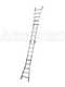 Gierre Peppina AL010DS - 2x6 Stufen, 2,71 m - Teleskopleiter aus Aluminium