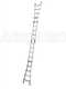 Gierre Peppina AL020DS - 2x8 Trittstufen, 4,70 m - Teleskopleiter aus Aluminium