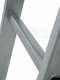 Gierre Peppina AL020DS - 2x8 Trittstufen, 4,70 m - Teleskopleiter aus Aluminium