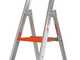 Gierre Stabila AL710DS - 4 Stufen, 1,47 m - Aluminium-Stehleiter