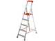 Gierre Stabila AL720DS - 5 Stufen, 1,71 m - Aluminium-Stehleiter