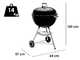 Weber Classic Kettle 57cm - Holzkohlegrill