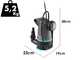 Gardena 20000 BASIC - 2-in-1-Klar-/Schmutzwasser-Tauchpumpe - mit Schwimmschalter