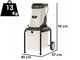 BlackStone SHRED 45 BL PLUS -Elektrischer H&auml;cksler - Wendemesser - Sammelkorb