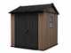 Keter Newton plus 757/775 - Gartenhaus - mit Fenstern - 230x223.8x246 cm
