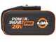 Worx Nitro WG263E &ndash; Akku-Heckenschere 20 V/4 Ah + Gratis-Akku 20 V/4 Ah &ndash; 57 cm langes Messer