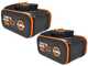 2 Pro Powershare WA3644 20V 4Ah Lithium-Akkus mit Anzeige - Worx