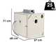 FIEM MG 244 SH ADP - Automatischer Eierbr&uuml;ter - 144 Eier