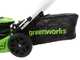 Greenworks GD60LM51SPK4 - Akku-Rasenm&auml;her mit Radantrieb - 60V/4Ah - Schnittbreite 51 cm
