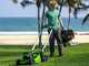 Greenworks GD60LM51SPK4 - Akku-Rasenm&auml;her mit Radantrieb - 60V/4Ah - Schnittbreite 51 cm
