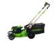 Greenworks GD60LM51SPK4 - Akku-Rasenm&auml;her mit Radantrieb - 60V/4Ah - Schnittbreite 51 cm