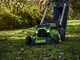 Greenworks GD60LM46SPK4 - Akku-Rasenm&auml;her selbstangetrieben - 60V/4Ah - Taglio 46 cm