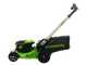 Greenworks GD60LM46SPK4 - Akku-Rasenm&auml;her selbstangetrieben - 60V/4Ah - Taglio 46 cm