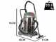 Comet CVP 378 X - Nass- und Trockensauger - 3 Motoren - Professionelle Serie