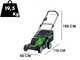 Greenworks G48LM41ST25K2X - Set Akku-Rasenm&auml;her + Akku-Rasentrimmer- 48V - 2x 24V/2Ah