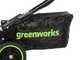 Greenworks GD48LM46SPIIK4 - Akku-Rasenm&auml;her selbstangetrieben - 48V/4Ah - Schnittbreite 46 cm