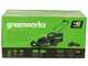 Greenworks GD48LM46SPIIK4 - Akku-Rasenm&auml;her selbstangetrieben - 48V/4Ah - Schnittbreite 46 cm