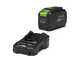 Greenworks GD48LM46SPIIK4 - Akku-Rasenm&auml;her selbstangetrieben - 48V/4Ah - Schnittbreite 46 cm