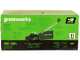 Greenworks GD48LM51SPIIK5 - Akku-Rasenm&auml;her mit Eigenantrieb - 48V/5Ah - Schnittbreite 51 cm