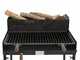 Cruccolini Fuocone Oliveto Maxi - Handgefertigter Grill aus Eisen f&uuml;r Holz und Kohle