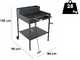 Cruccolini Fuocone Oliveto Maxi - Handgefertigter Grill aus Eisen f&uuml;r Holz und Kohle