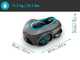 Gardena Smart SILENO free 600 - M&auml;hroboter - Bedienung mit Gardena Smart App - ohne Perimeter