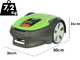 Greenworks OPTIMOW S - M&auml;hroboter - Mit Begrenzungskabel