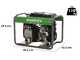Energy EY-10TB - Benzin-Stromgenerator 8 kW - Dauerleistung 7,2 Dreiphasig