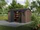 Keter Newton plus 7513/1375 - Gartenhaus - Mit Doppelt&uuml;r und Fenstern