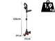 Worx WG918E - Kit Heckenschere + Rasentrimmer mit Akku - 20/2Ah