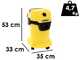 Karcher WD 3 V-19/4/20 - Nass-/Trockensauger - 19 l Kunststoffbeh&auml;lter