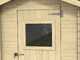 Alce Flavia 146x130 &ndash; Gartenhaus aus Holz &ndash; Mit Frontfenster &ndash; 146x130x194 cm