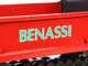 Benassi M503 &ndash; Raupen-Motorschubkarre mit erweiterbarer Mulde &ndash; Tragf&auml;higkeit 550 kg