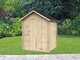 Alce Marcella 146x130 &ndash; Ger&auml;tehaus aus Holz &ndash; Mit Satteldach &ndash; 146x130x185 cm