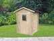 Alce Hobby 146x146 &ndash; Ger&auml;tehaus aus Holz &ndash; Mit Frontfenster &ndash; 146x146x204 cm