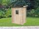 Alce Hobby 146x98 &ndash; Ger&auml;tehaus aus Holz &ndash; Mit Frontfenster &ndash; 146x98x197 cm