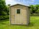 Alce Regis 198x198 &ndash; Ger&auml;tehaus aus Holz &ndash; Mit Frontfenster &ndash; 198x198x216 cm