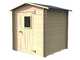 Alce Regis 198x198 &ndash; Ger&auml;tehaus aus Holz &ndash; Mit Frontfenster &ndash; 198x198x216 cm