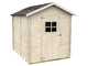 Alce Gaeta 178x218 &ndash; Ger&auml;tehaus aus Holz &ndash; Mit Frontfenster &ndash; Gaeta 178x218x205 cm